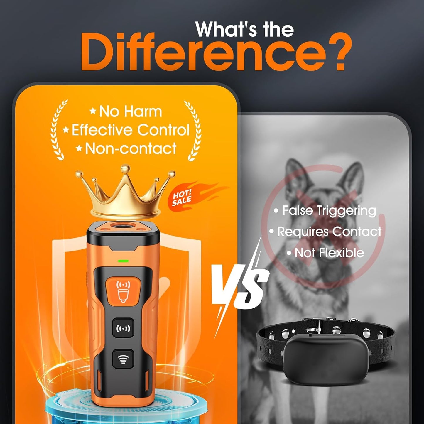 Ultrasonic BarkStop Pro