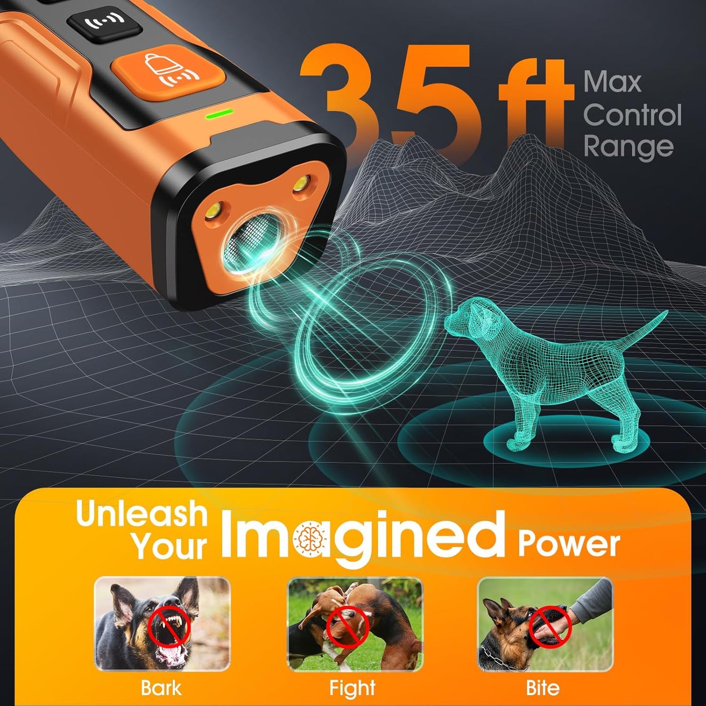 Ultrasonic BarkStop Pro
